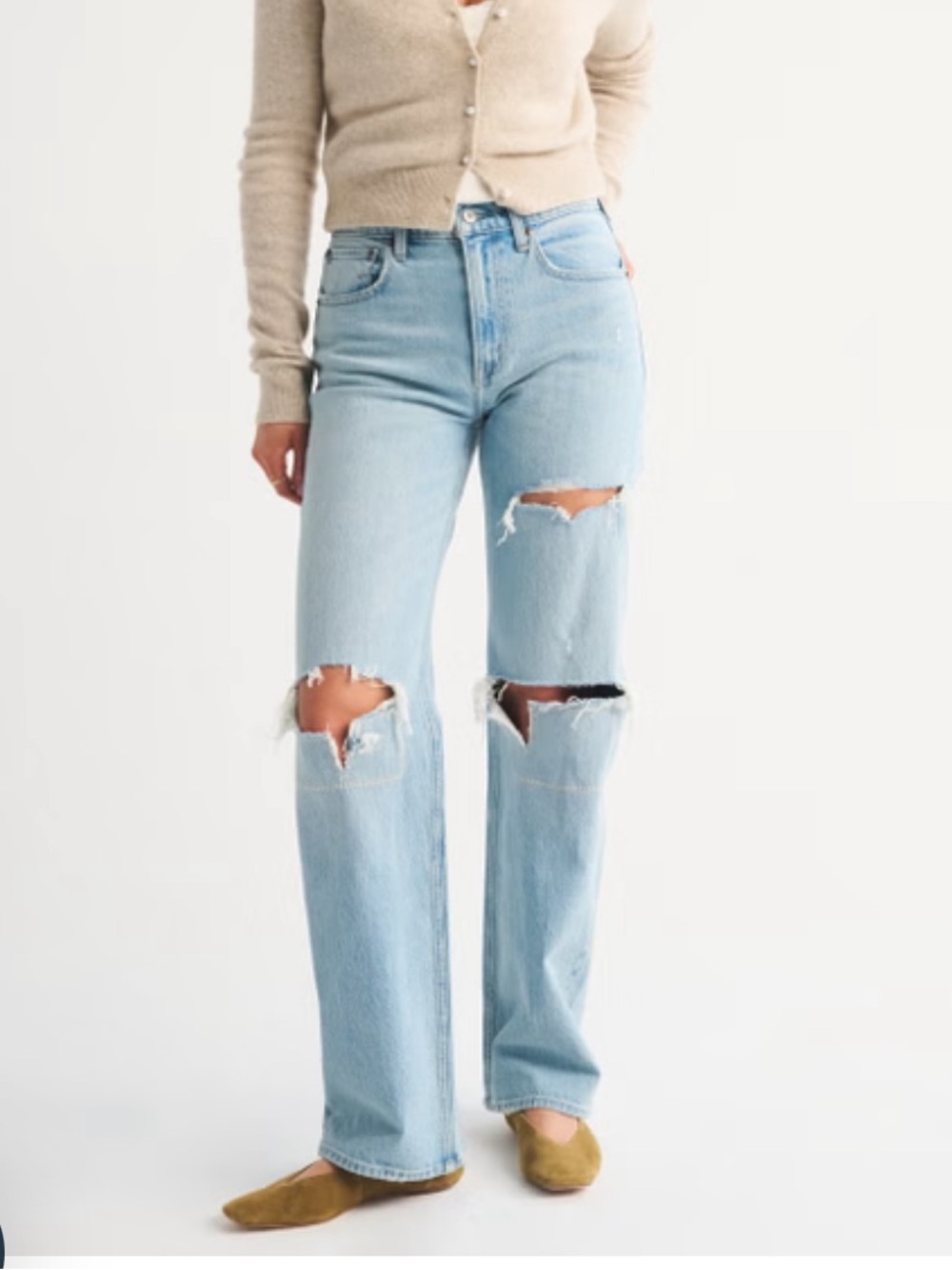 Abercrombie High Rise 90s Relaxed Jean